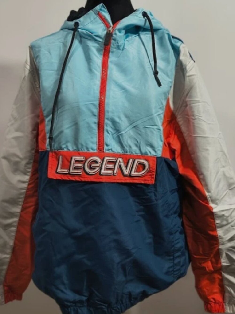 GS-115 Lightweight Windbreaker Jacket Unisex Large (Legend) Hooded Drawstring